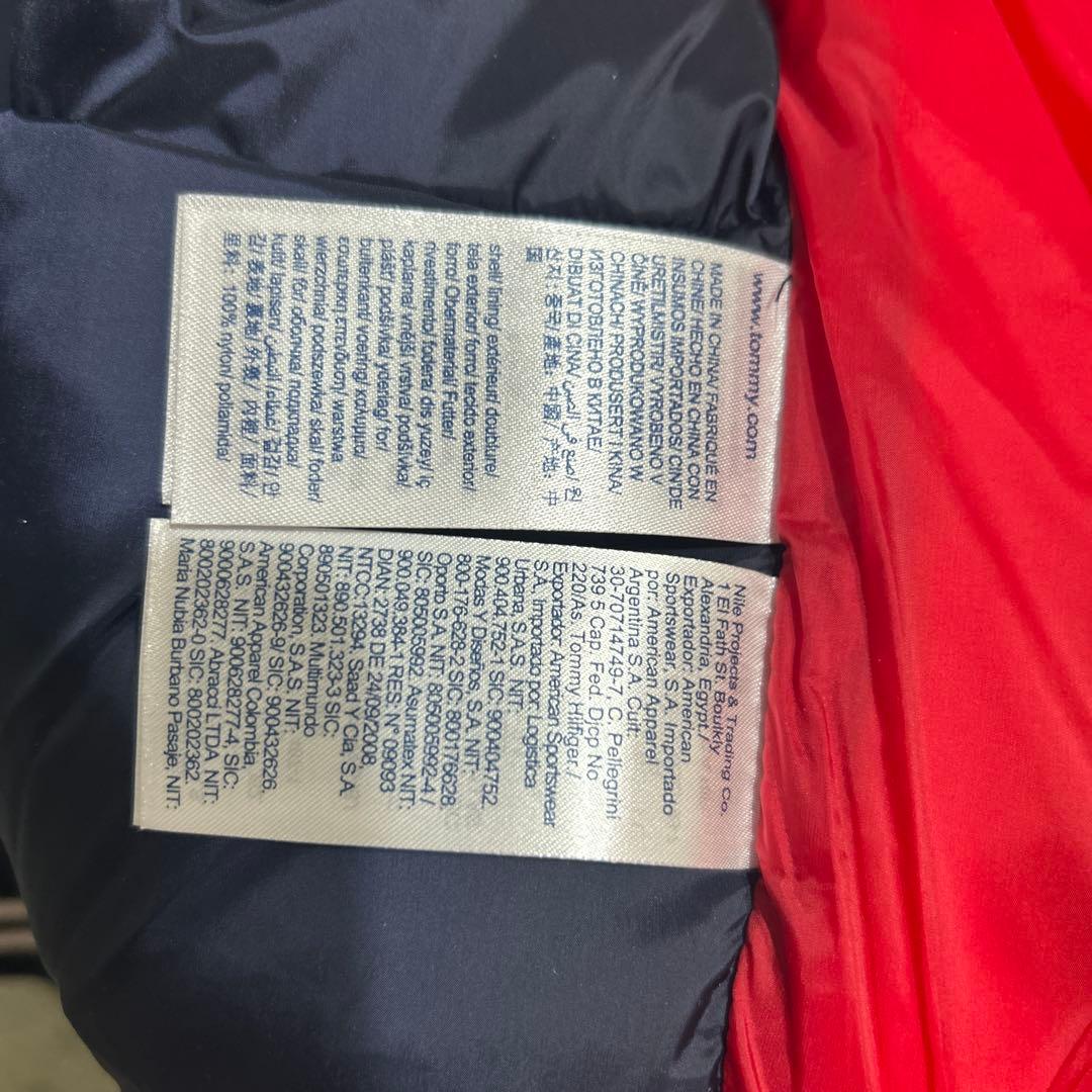   ネイビー 中綿ダウンジャケット M