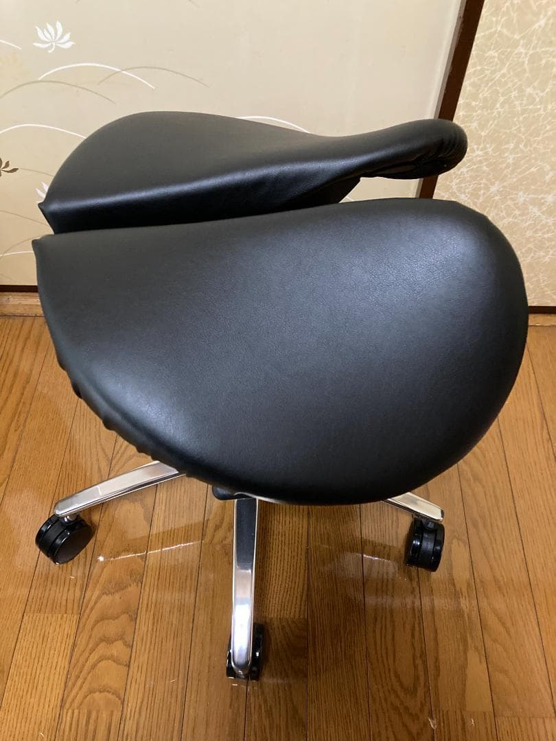 Salliチェアー[Salli Sway] ミドルタイプ（ブラック）