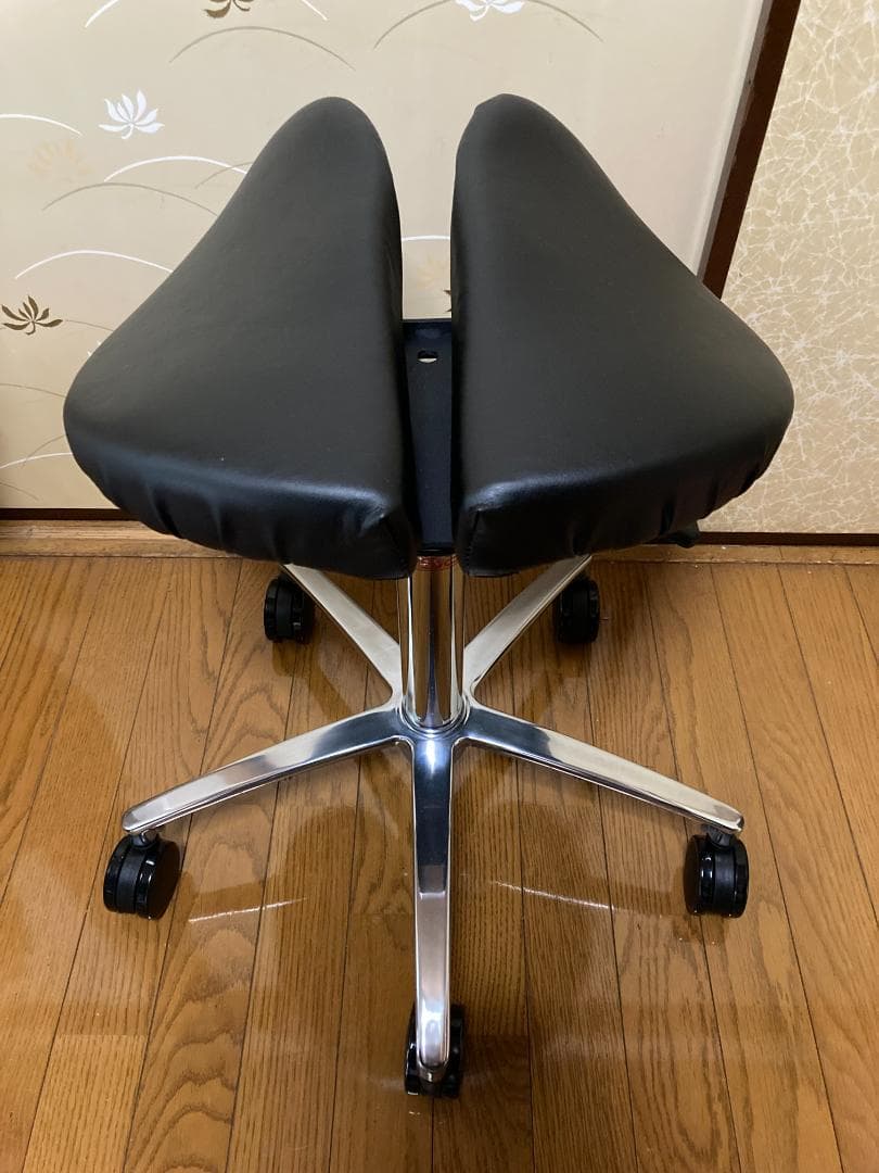 Salliチェアー[Salli Sway] ミドルタイプ（ブラック）