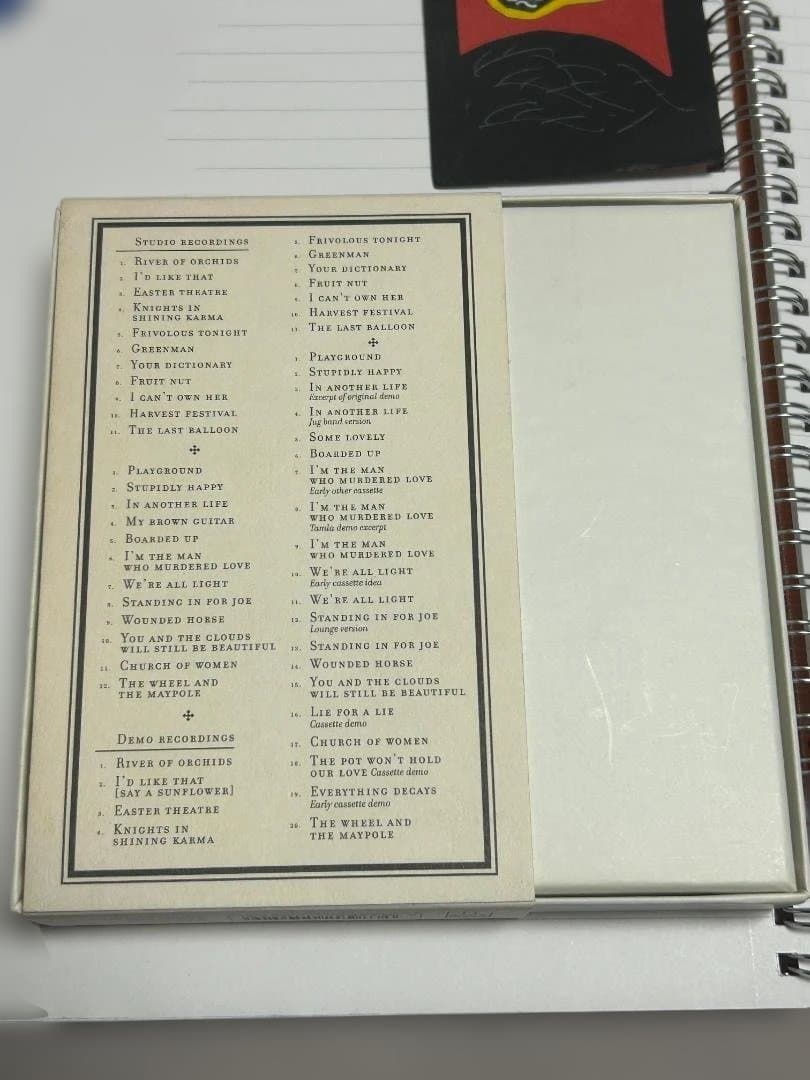 【超希少 サイン入り4枚組ボックス 限定ナンバード】XTC /Apple Box