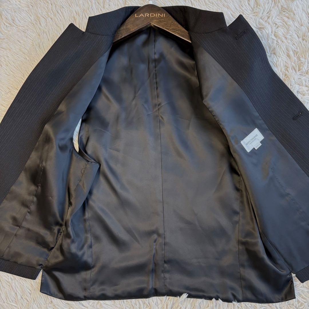 (美品) メンズティノラス マオカラー スリーピース セットアップ スーツ