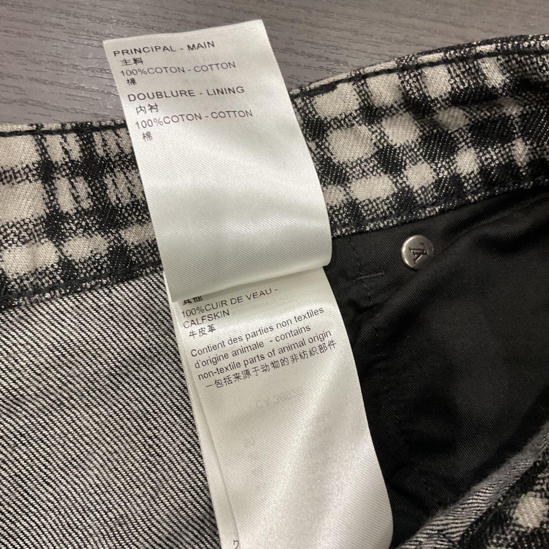 ひ*ぃ様 Louis Vuitton チェック柄ショートパンツ　サイズ32