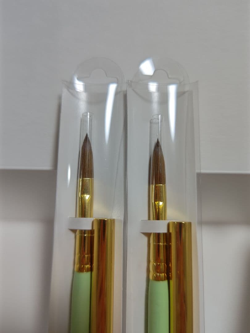 【1/30迄値下げ】フルーリア スカルプチュアブラシ グリーン2本セット