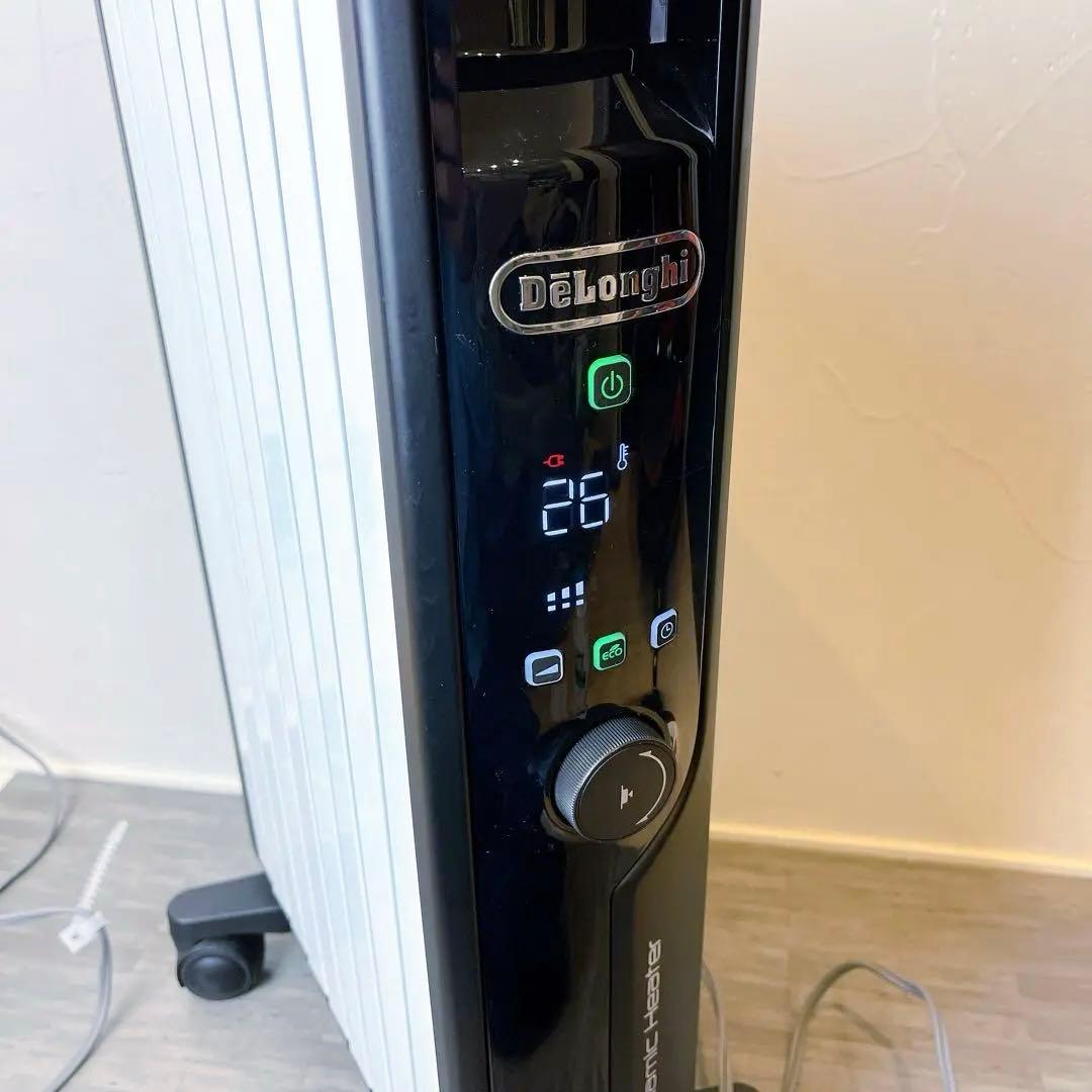 【美品】デロンギ マルチダイナミックヒーター MDHU12-BK ホワイト