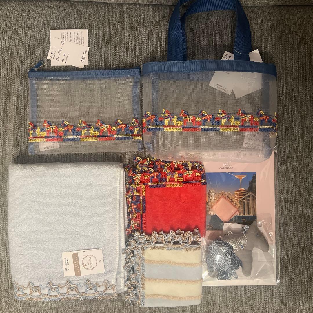 【抜き取り無し】近沢レース 午年 福袋 2026 馬 赤色