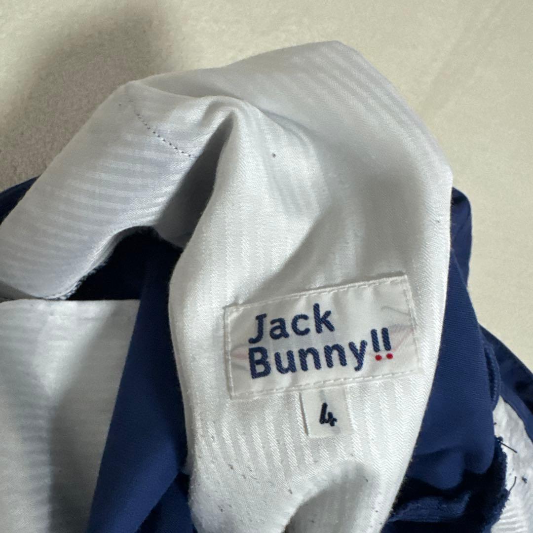 近年モデル 美品 ジャックバニー ゴルフパンツ ネイビー M