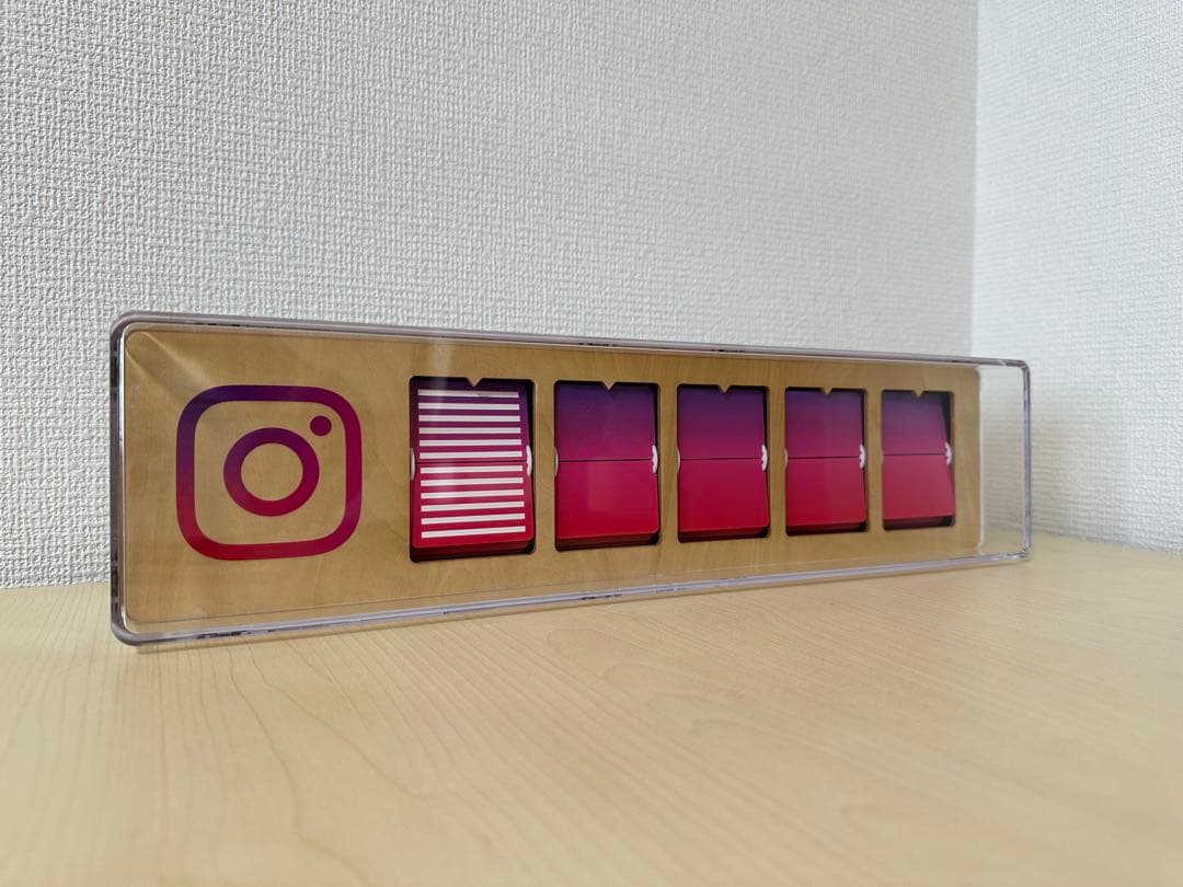 【新品未使用】インスタフォロワーカウンター Smiirl Fliike SNS