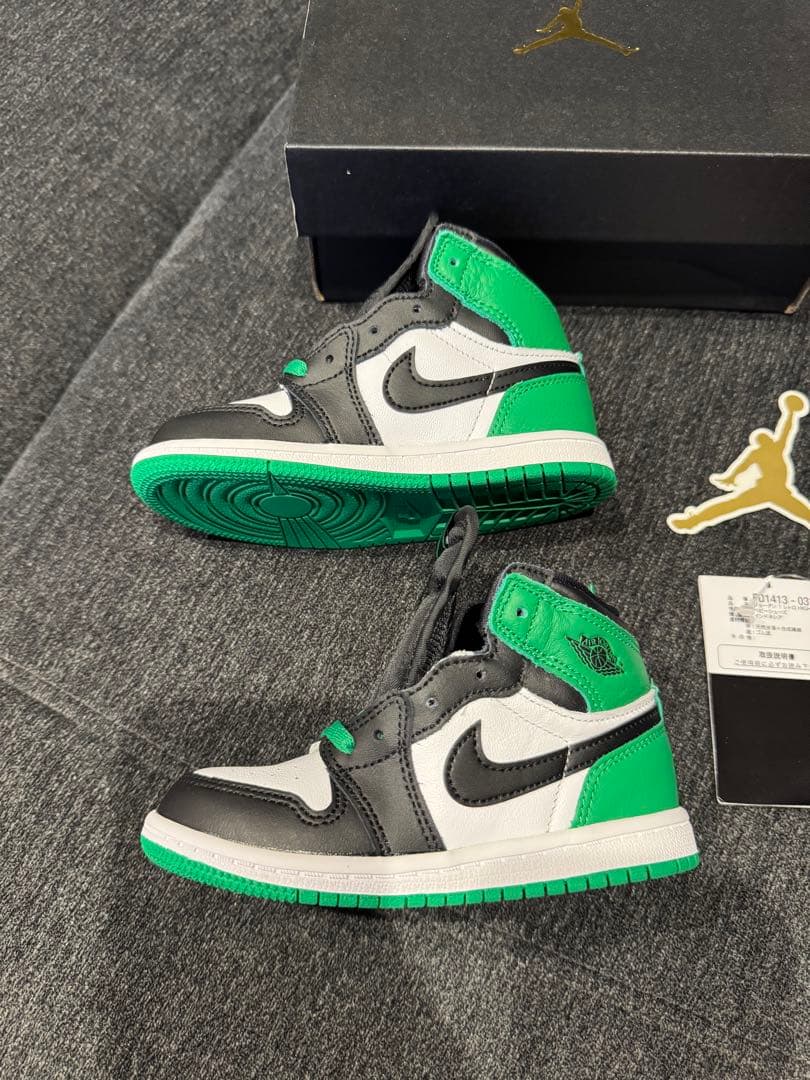 ナイキエアージョーダンCeltics/Black and Lucky Green