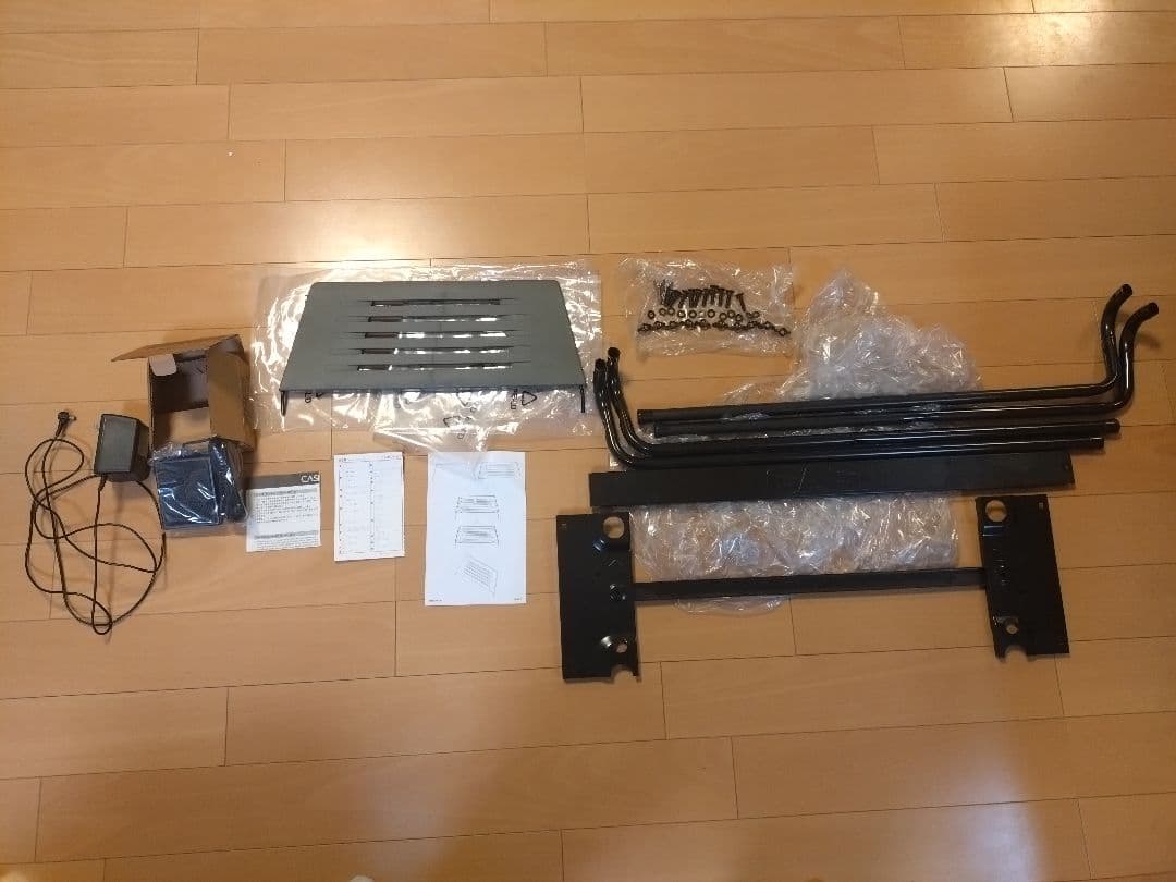 CASIO CTK-601 電子キーボードその他部品全て 　CASIOカバーつき