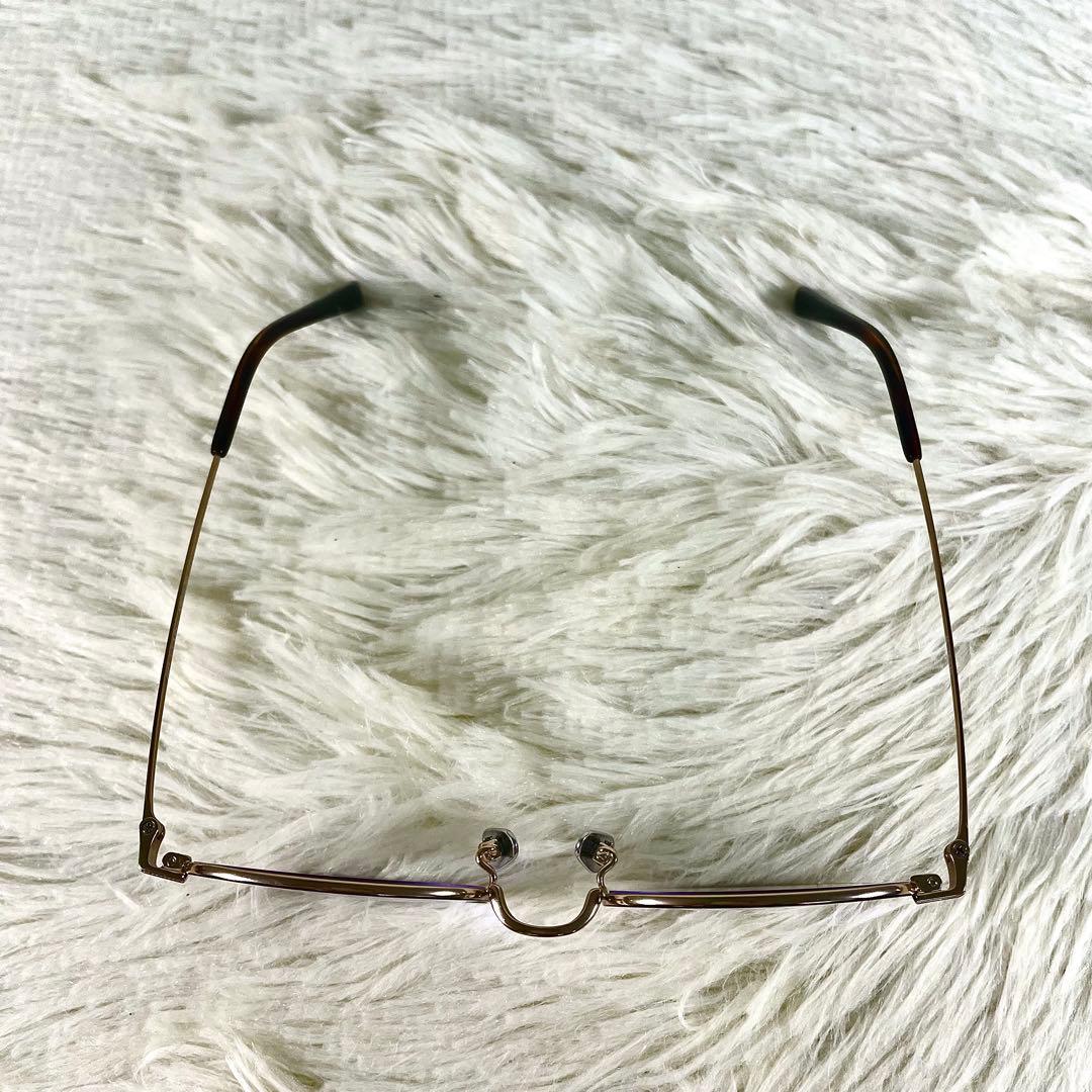 極美品　ミエルPro　メガネ・老眼鏡　MR002-TO　べっ甲柄ゴールドフレーム