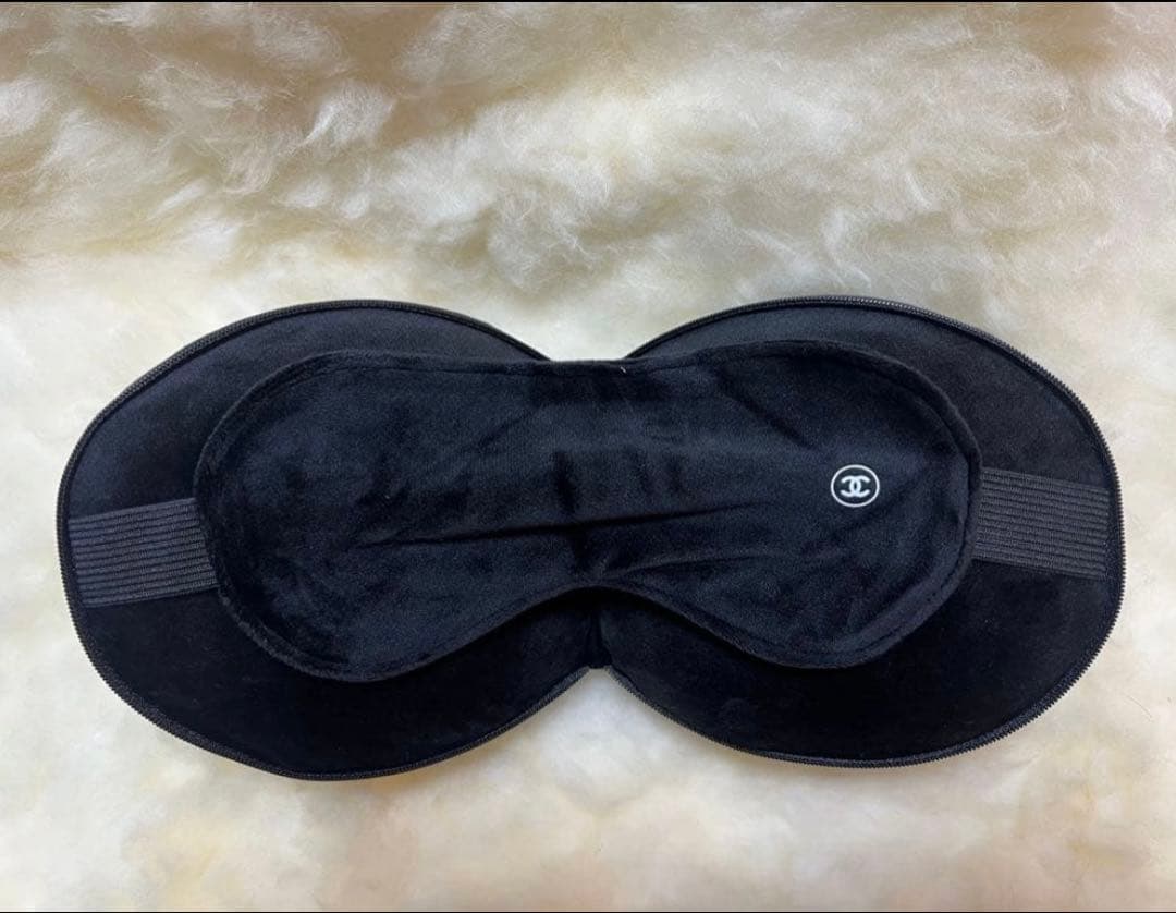 新品　値下げ交渉可能　シャネルノベルティ　旅行用アイマスク