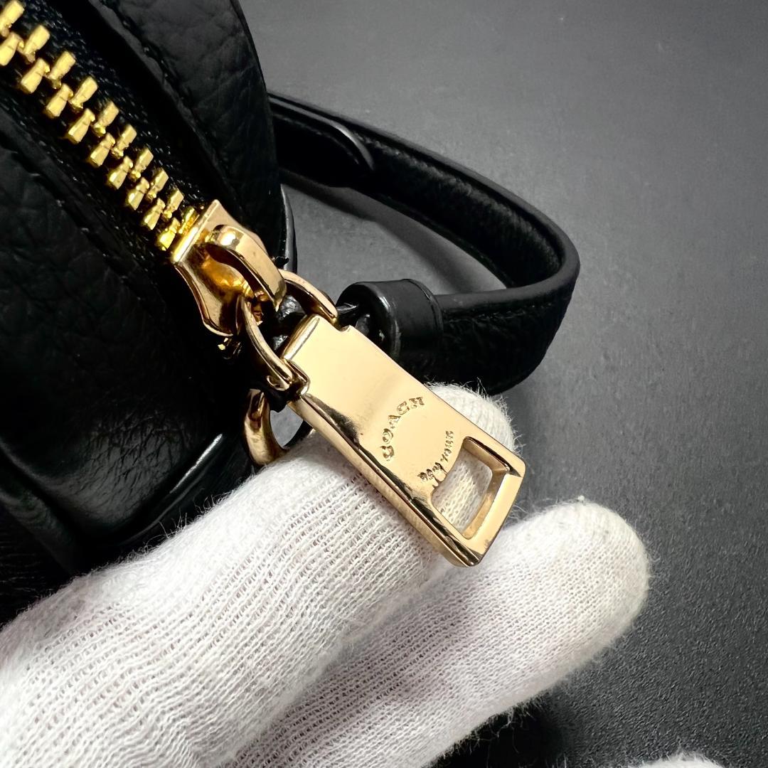 ✨正規品＆超美品‼️✨ コーチ ミニジェイミー 斜め掛け カメラバッグ ブラック