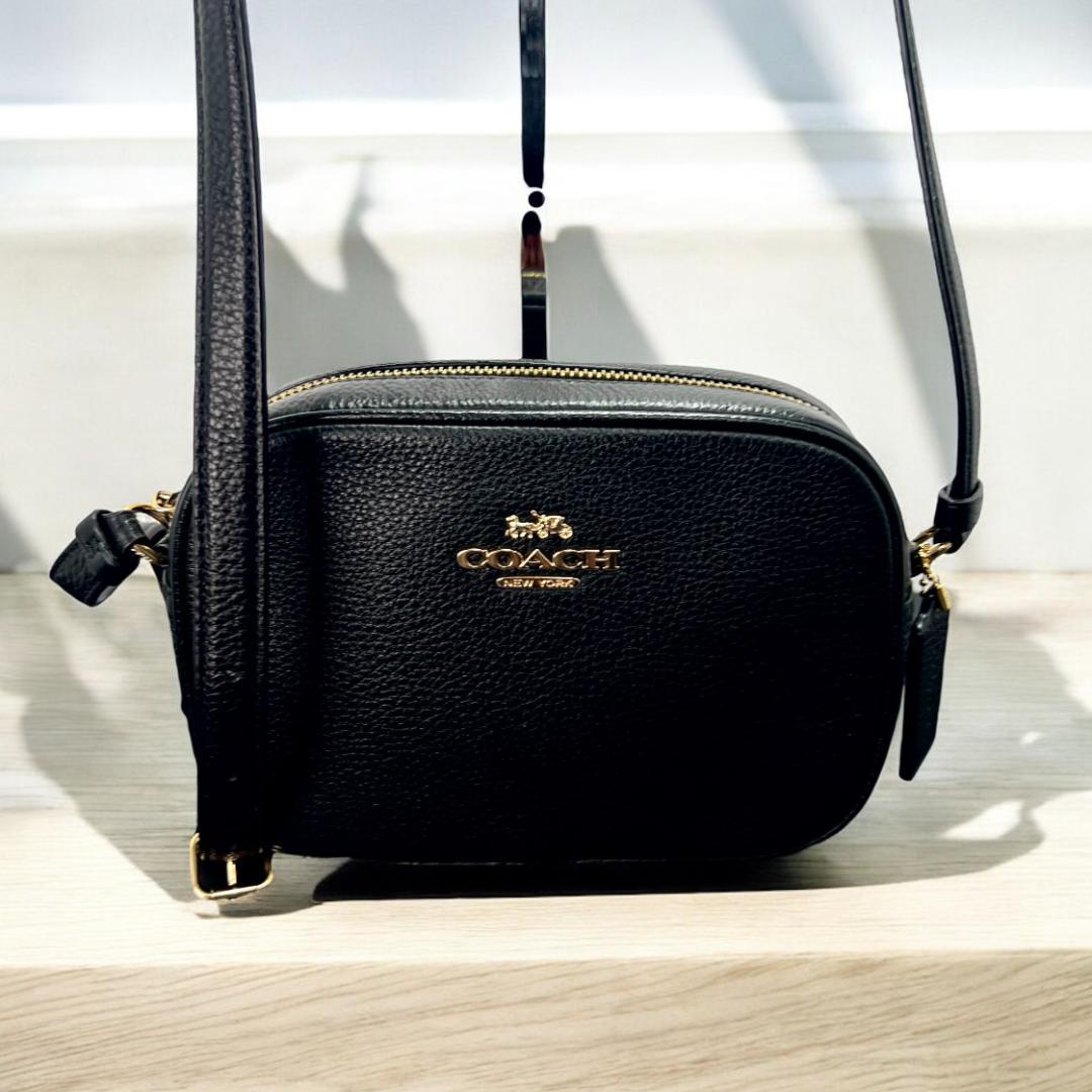 ✨正規品＆超美品‼️✨ コーチ ミニジェイミー 斜め掛け カメラバッグ ブラック