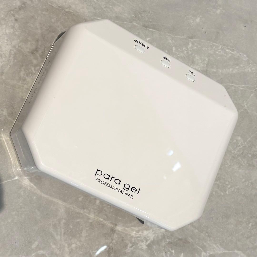 para gel LEDネイルライト ホワイト