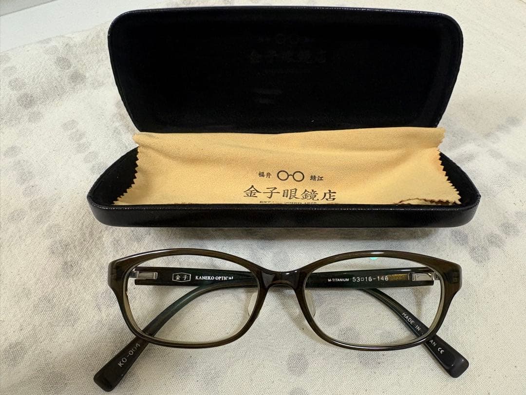 金子眼鏡店 KANEKO OPTICAL 5316-146 ダークブラウン