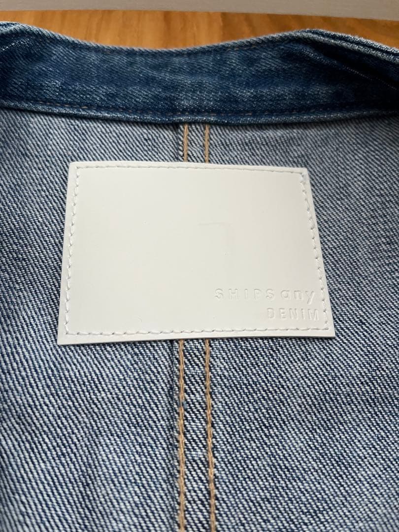 SHIPS any デニム　ワークジャケット　美品