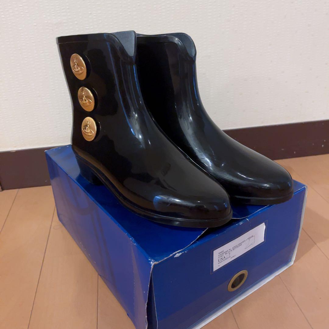 vivienne westwood melissaコラボ　レインブーツ