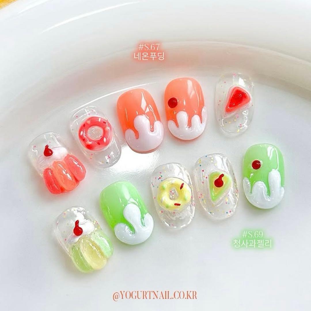YOGURTNAIL ヨーグルトネイル　ネオンカラー10色セット