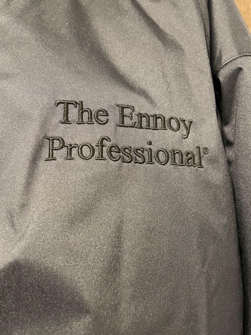 あ*た様 極美品★エンノイ★プロフェッショナルパデットジャケット★黒L