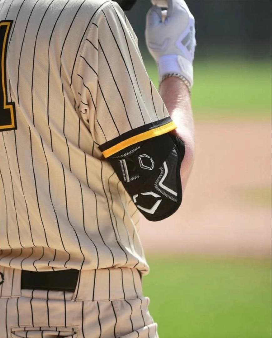 【美品✨】エボシールド　エルボーガード＆レッグガード　カラー:サンド　右打者用