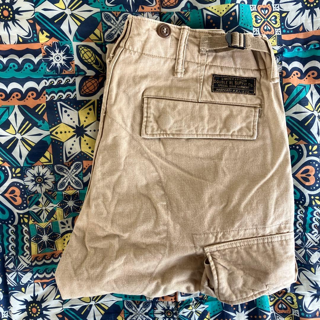 ¨RRL Ralph Lauren.CARGO COTTON PANTS