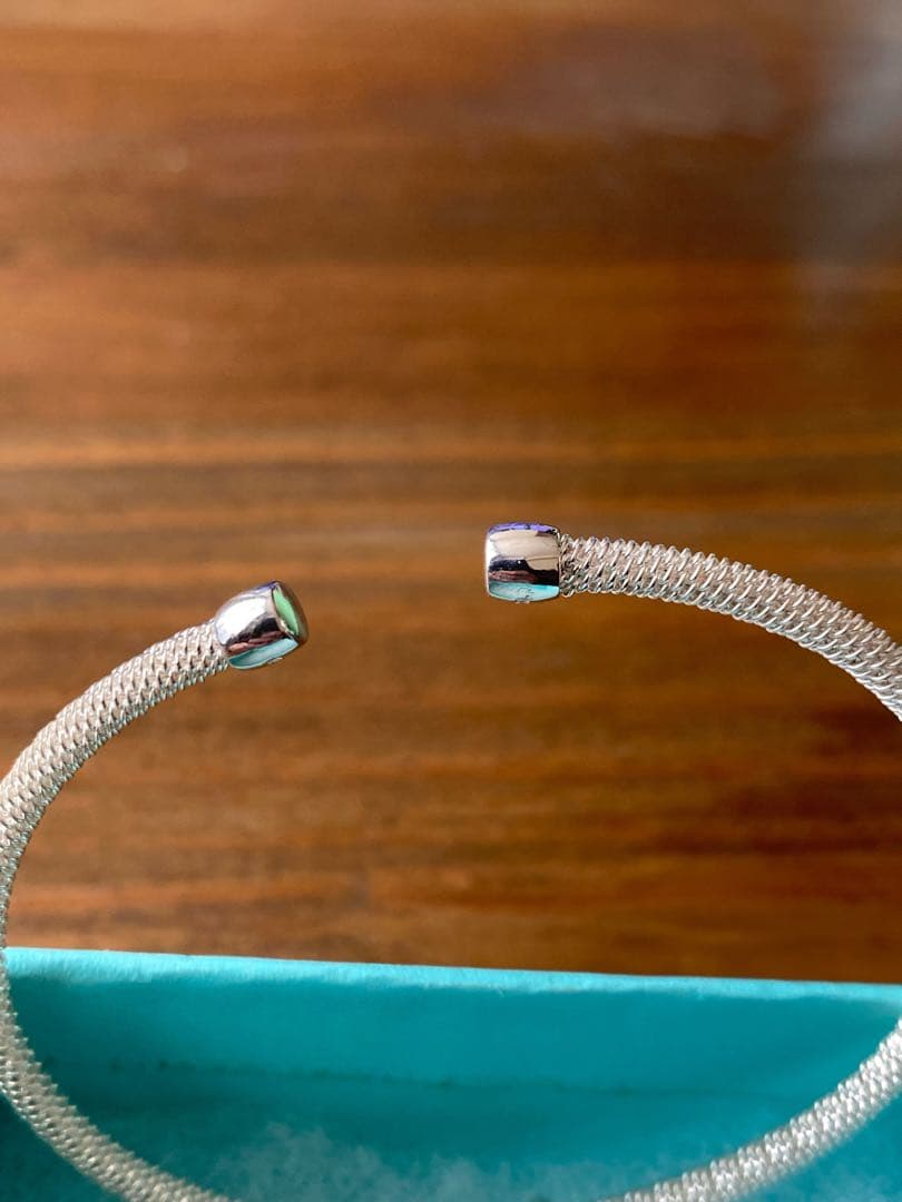 ☆美品☆ TIFFANY ティファニー サマセット ハート バングル