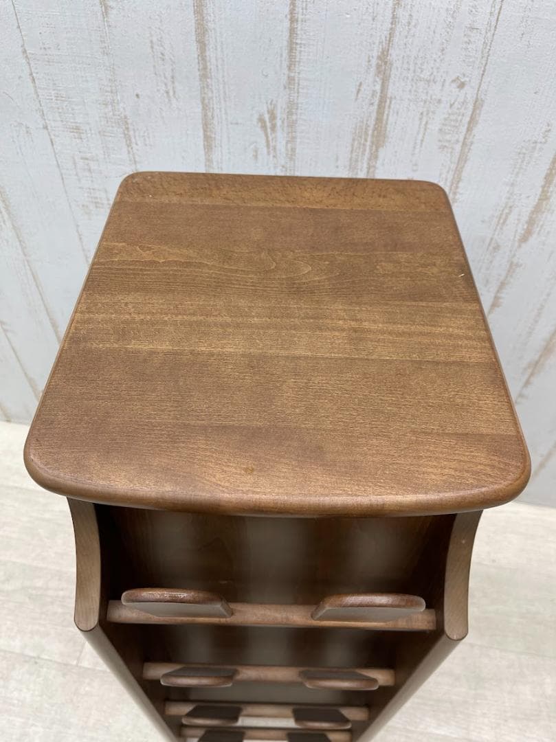 karimoku カリモク スリッパラック シューズラック 6段 花台 玄関収納