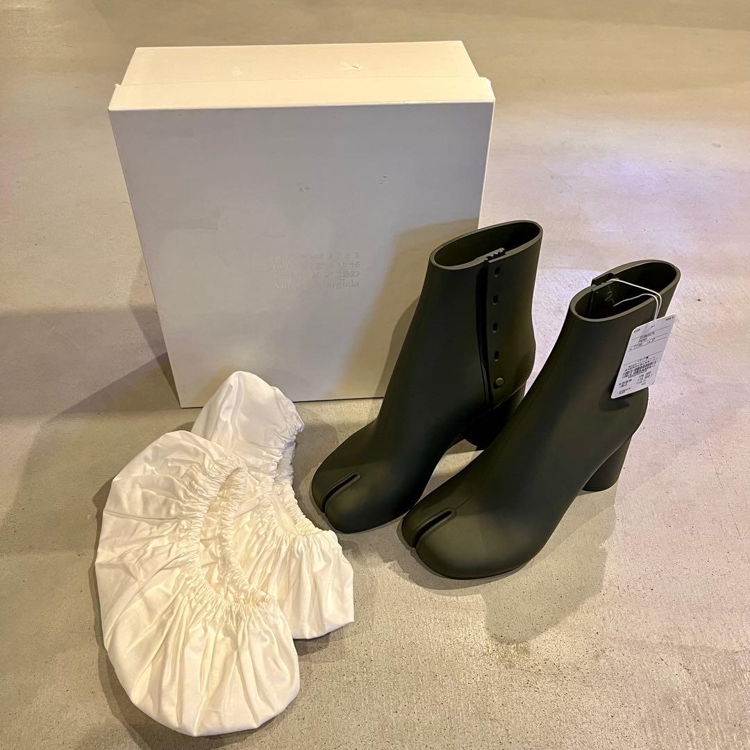 新品未使用　メゾンマルジェラ　22 足袋ブーツ　37 レインブーツ　マルジェラ