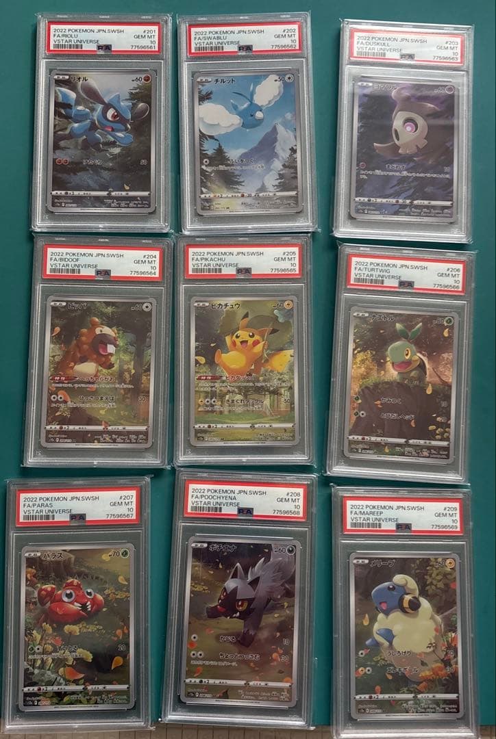 a-haphazard-secret AR 9枚セット psa10 連番