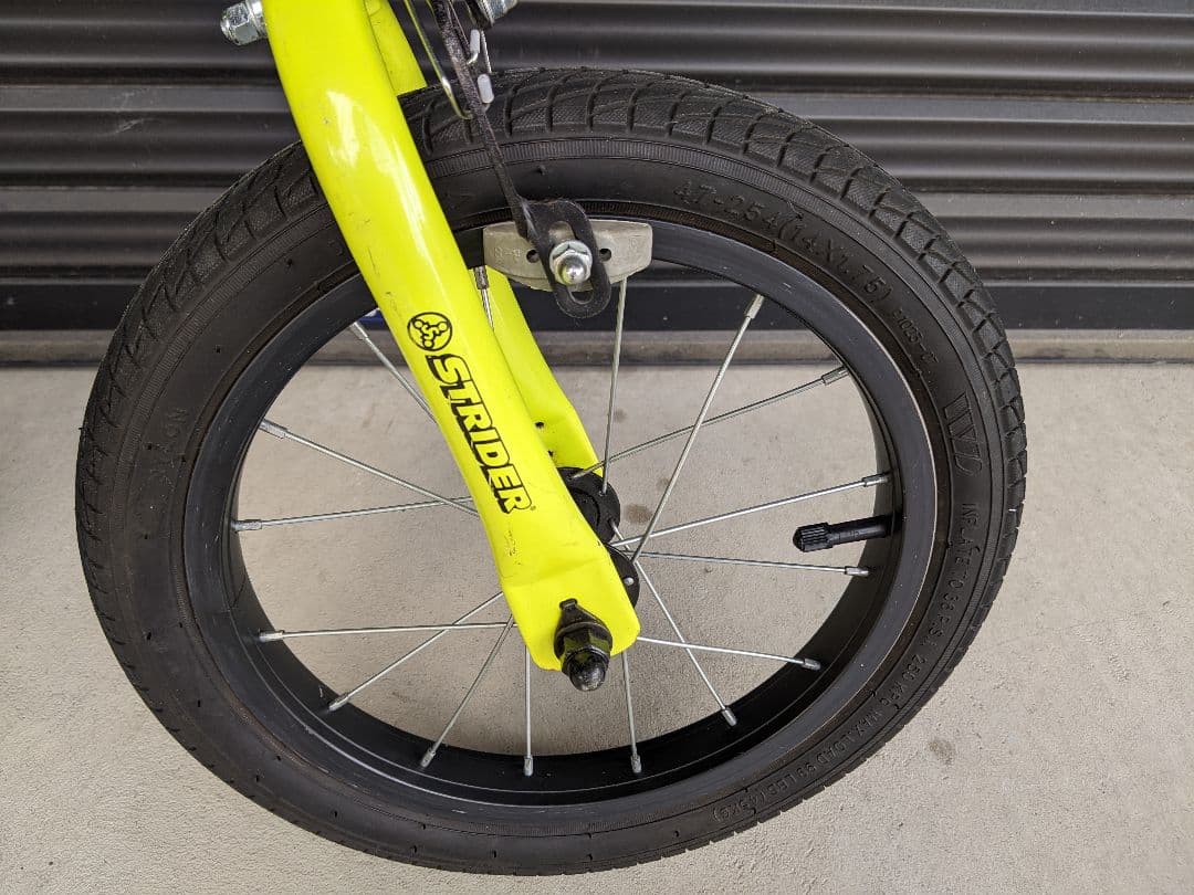 STRIDER ストライダー14x ライムイエロー