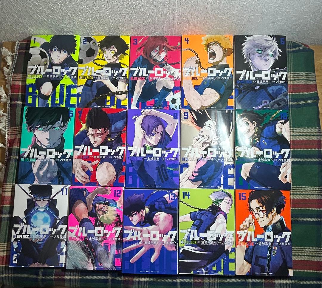 ブルーロック　漫画　1〜25巻まで　美品