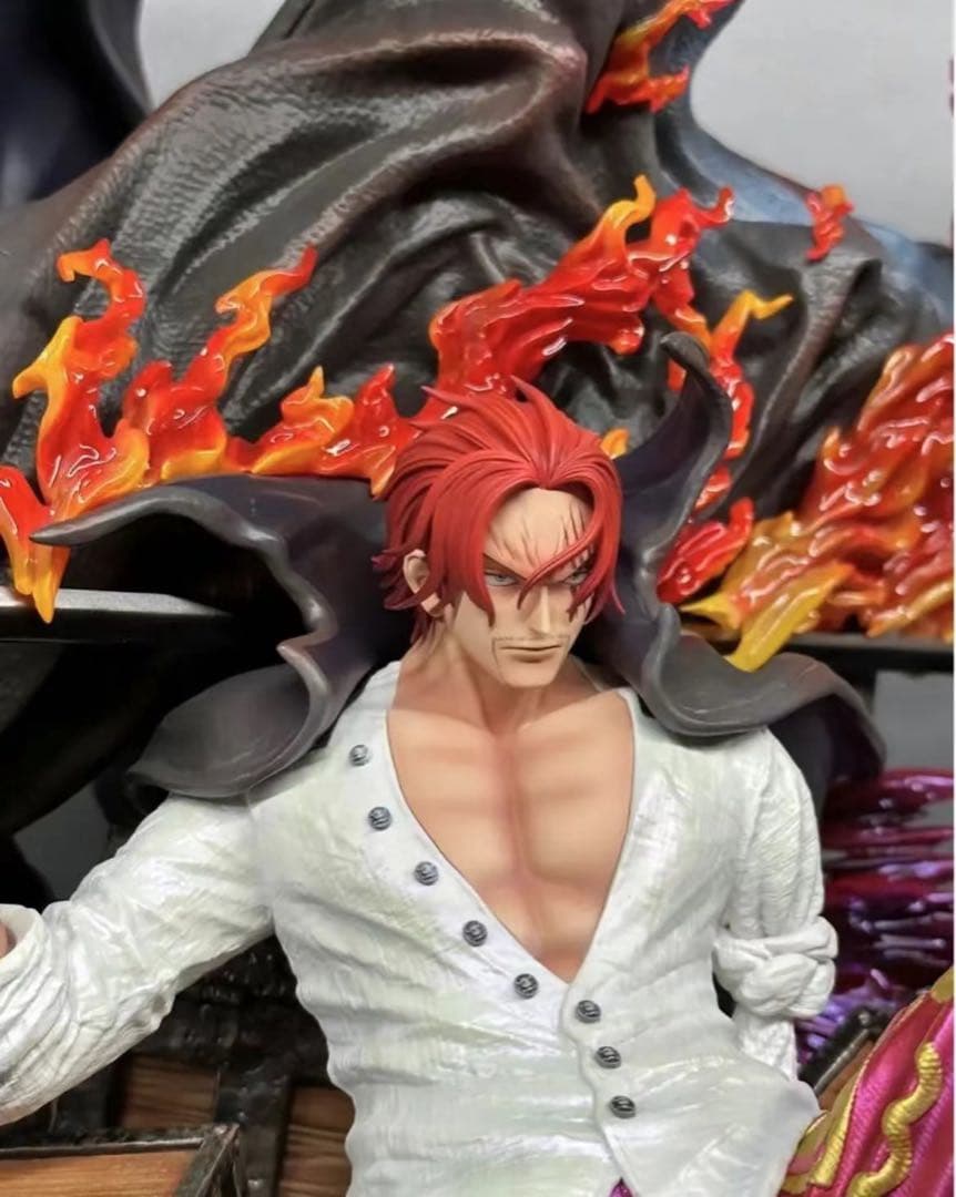 ONE PIECE  赤髪 S- ガレージキット ガレキ スタチュー①①