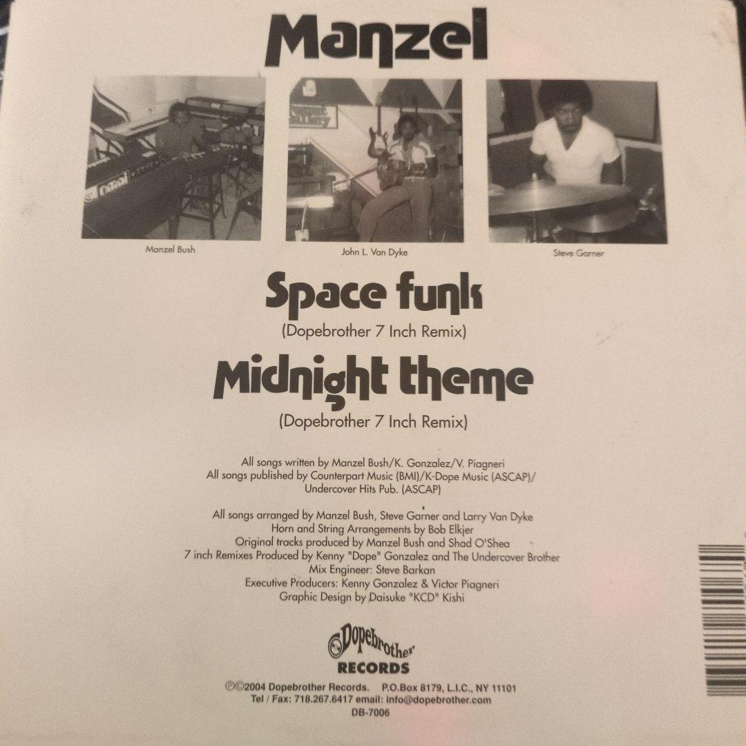 Manzel Space Funk / Midnight Theme 7インチ