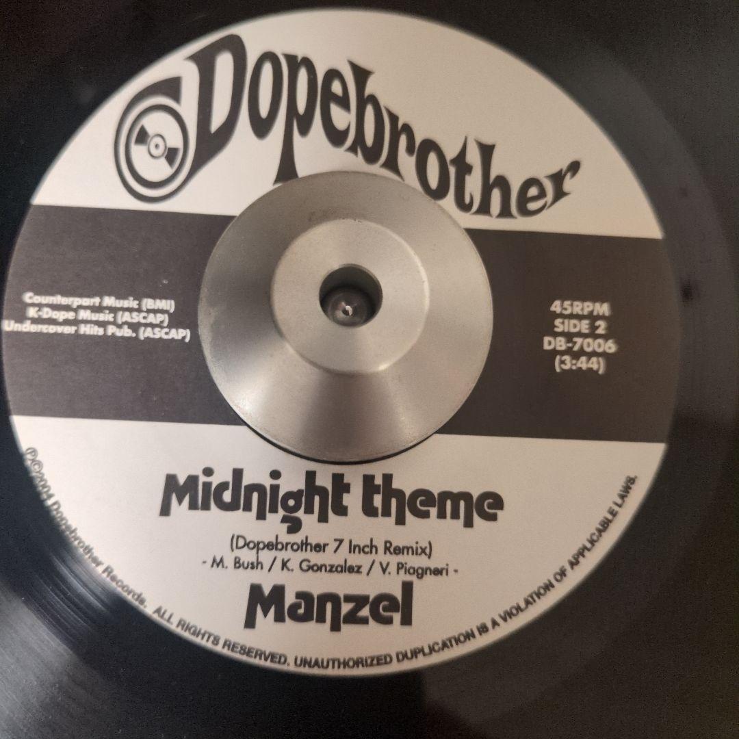 Manzel Space Funk / Midnight Theme 7インチ