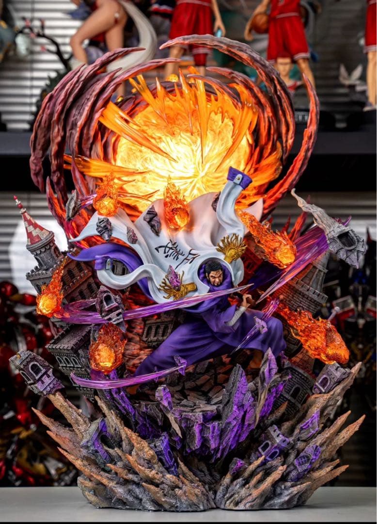 ワンピース　藤虎　ガレージキット　フィギュア　完成品