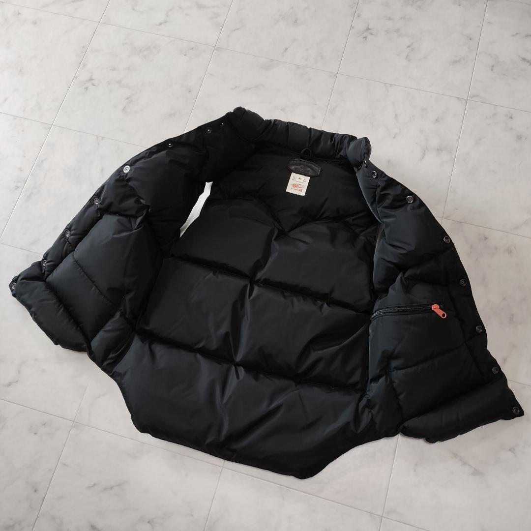 ロッキーマウンテンフェザーベッド ダウンベスト 40 L ブラック BEAMS