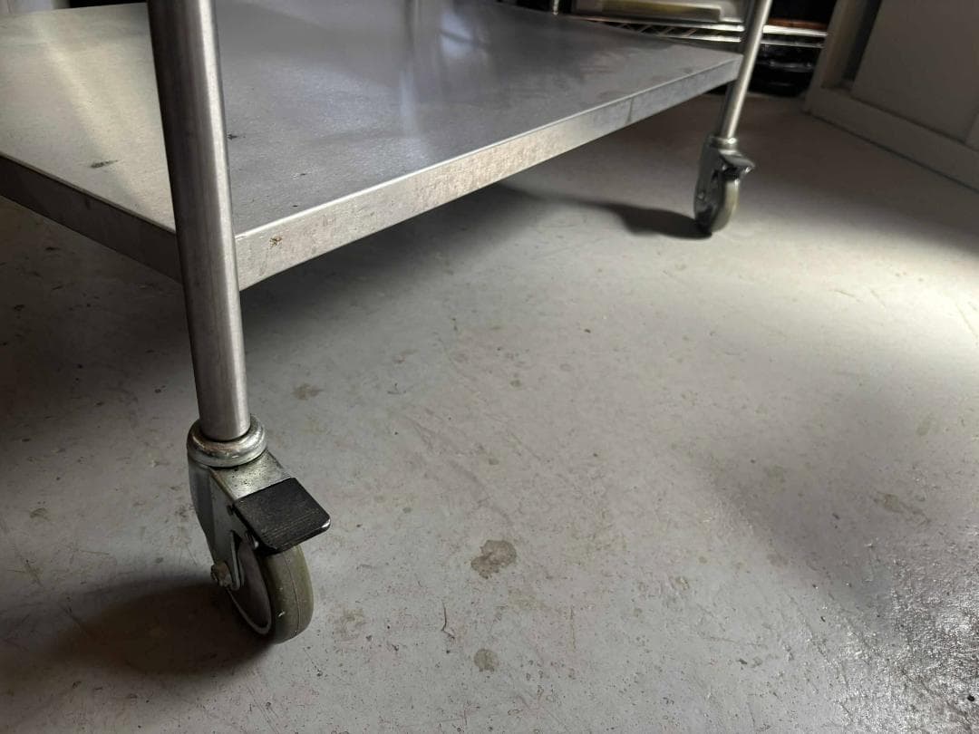 ぴかるーたん IKEA FLYTTA フリッタキャスター付 ステンレス