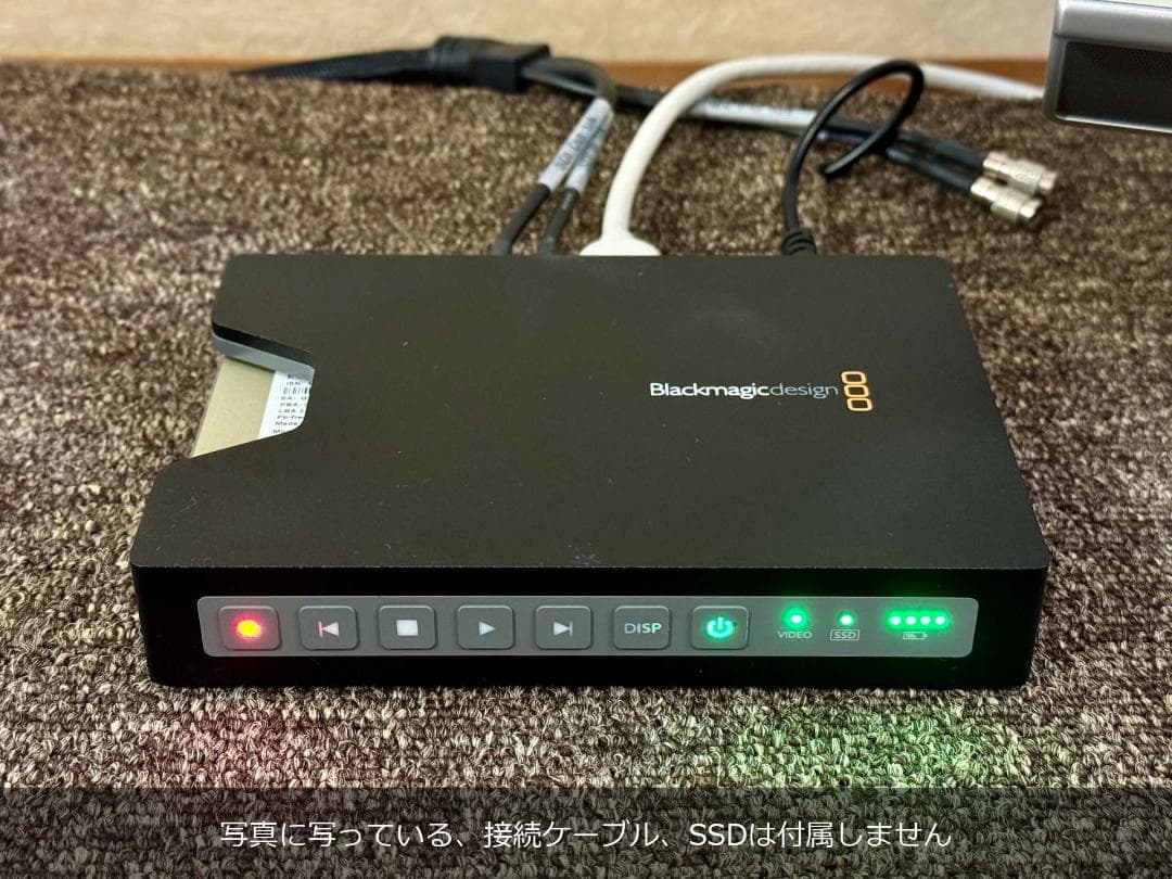 Blackmagic HyperDeck Shuttle 2 元箱・付属品あり！