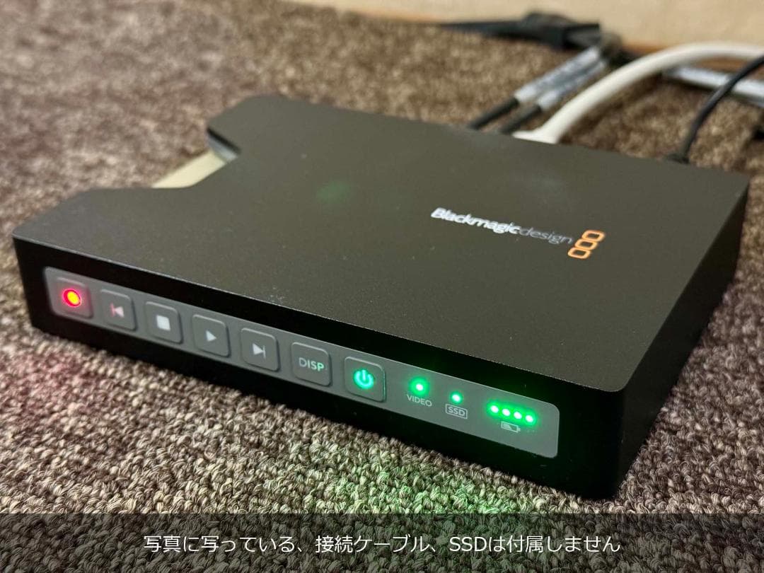 Blackmagic HyperDeck Shuttle 2 元箱・付属品あり！