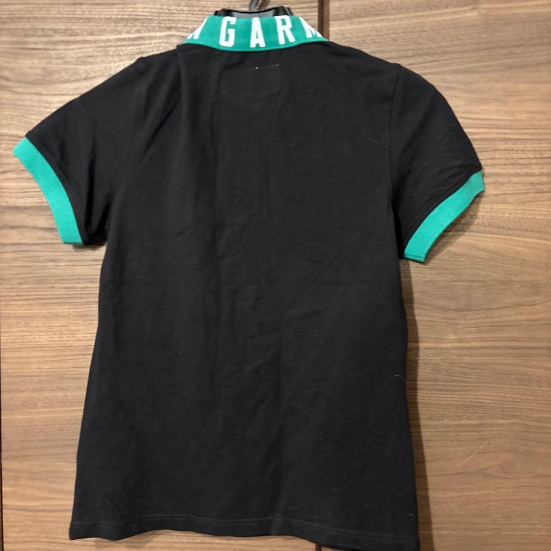 HORN GARMENT ブラック ポロシャツ 36