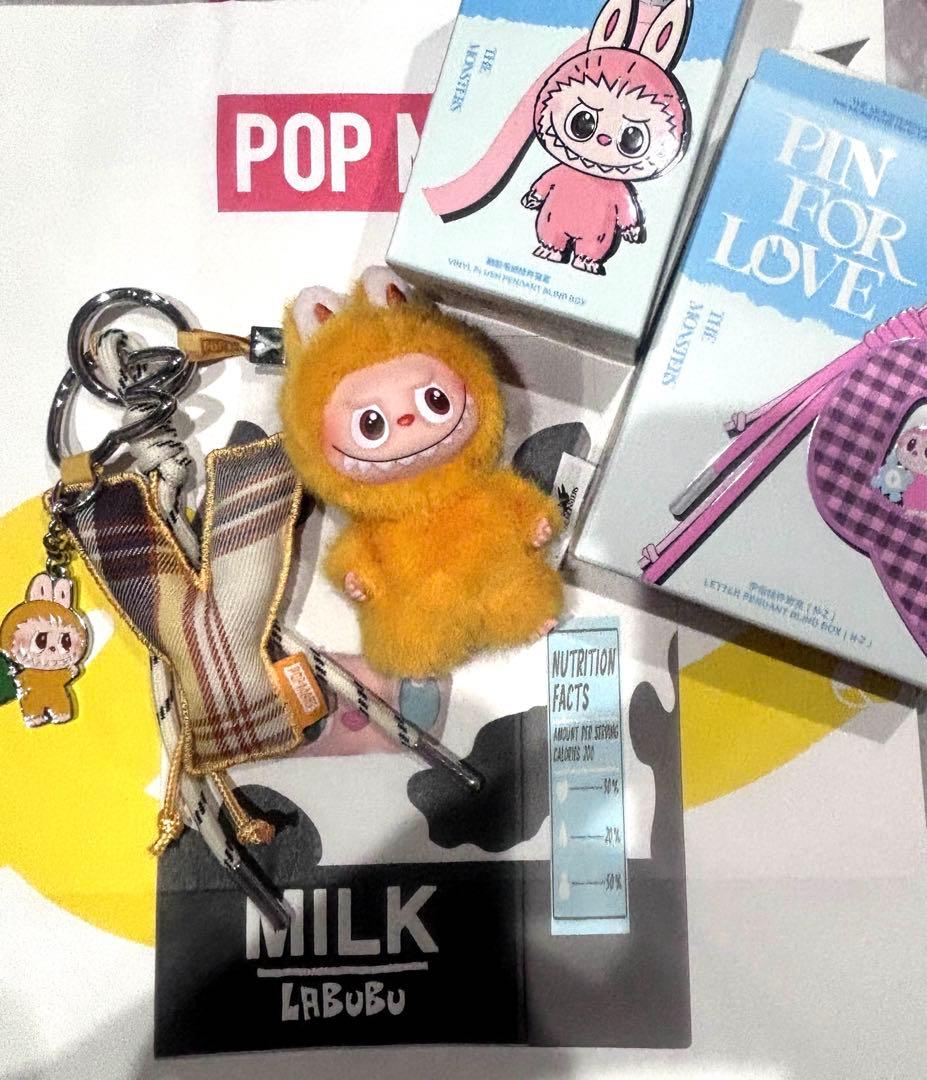 POPMART PIN FOR LOVE ラブブ イニシャル Ｙセット