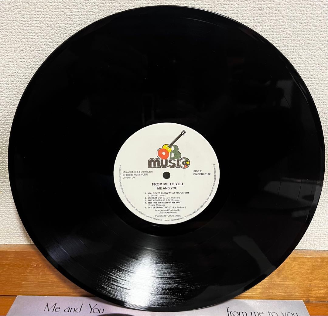 me and you ‎/ from me to you レコード ラヴァーズ