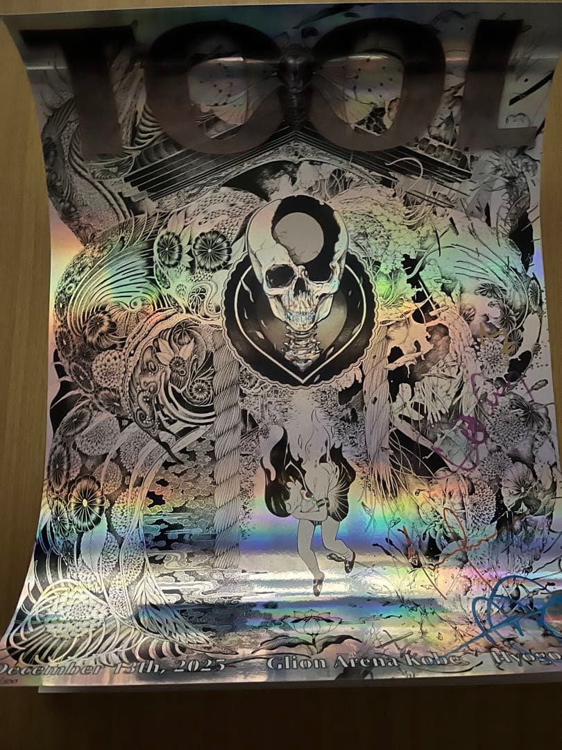 TOOL Japan 神戸　限定ポスター サイン入り