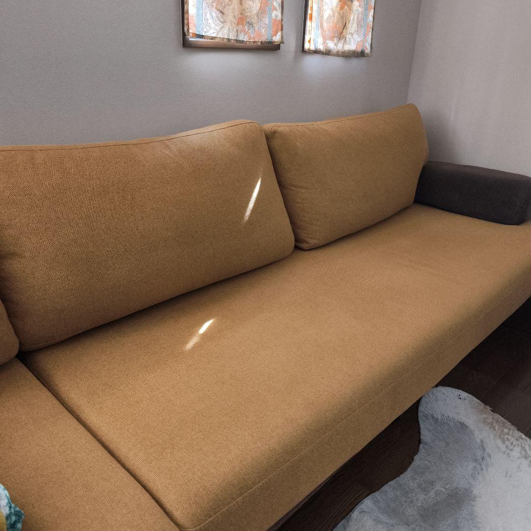 【3/2までの出品】オーダーソファblocco☆3Pソファ②左肘置き