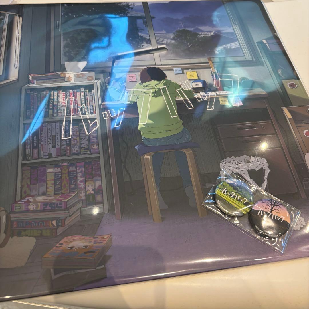 完売品　ルックバック レコード LP 缶バッジ ルックバック展 限定