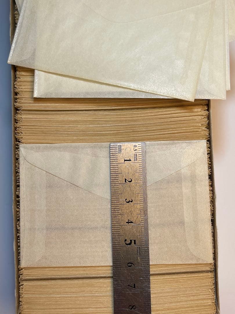 ジャンクジャーナル グラシン封筒 ヴィンテージ1箱売り