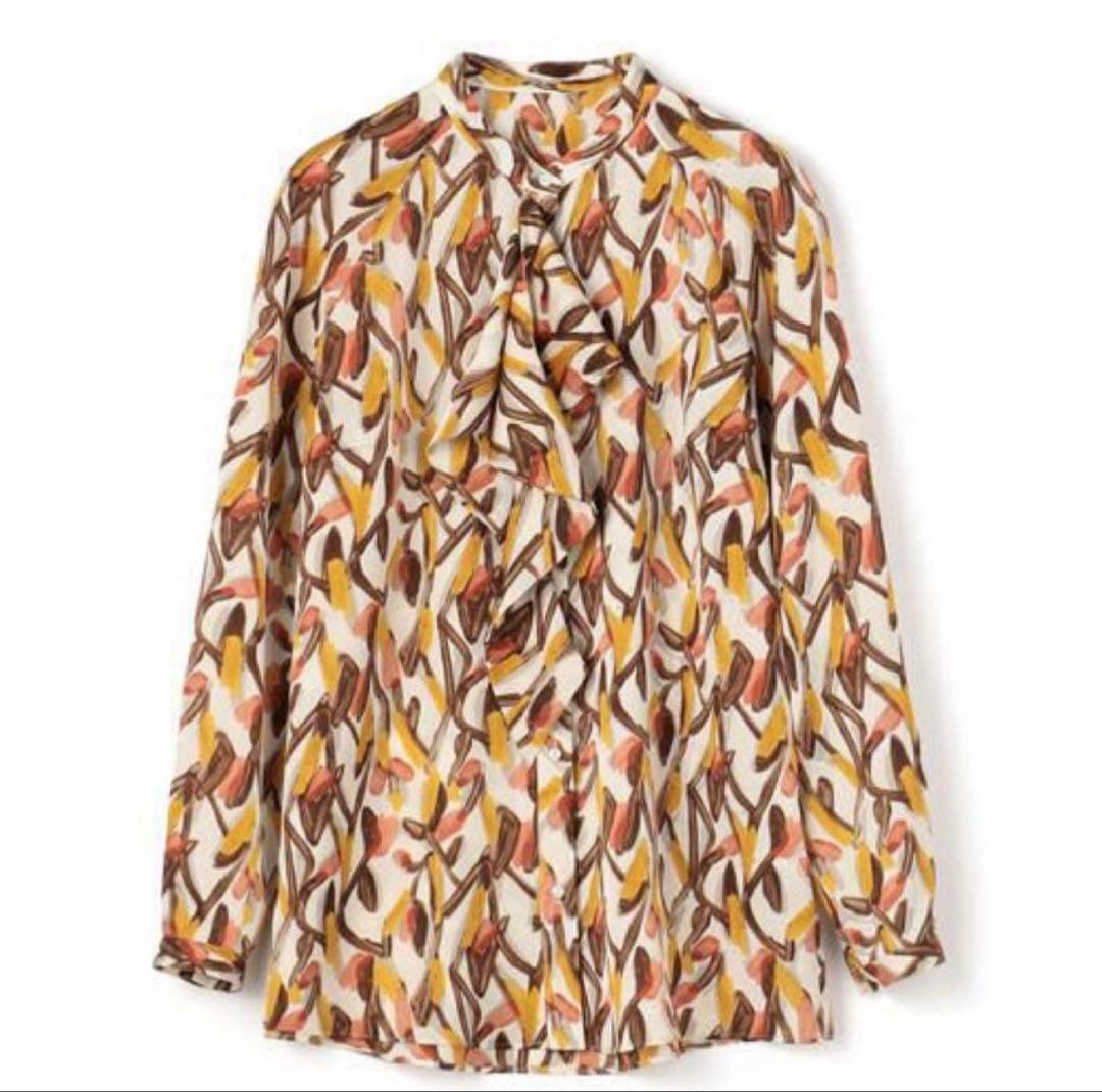 TOMORROWLAND ボウタイブラウス