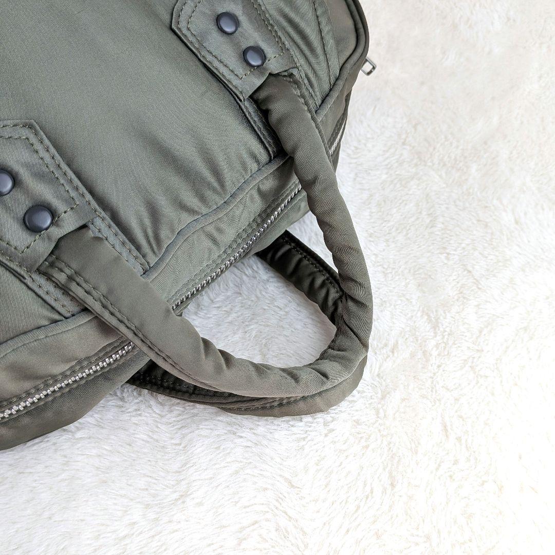 希少✨️ PORTER キムタク　タンカー　ボストンバッグ　グリーン　ポーター