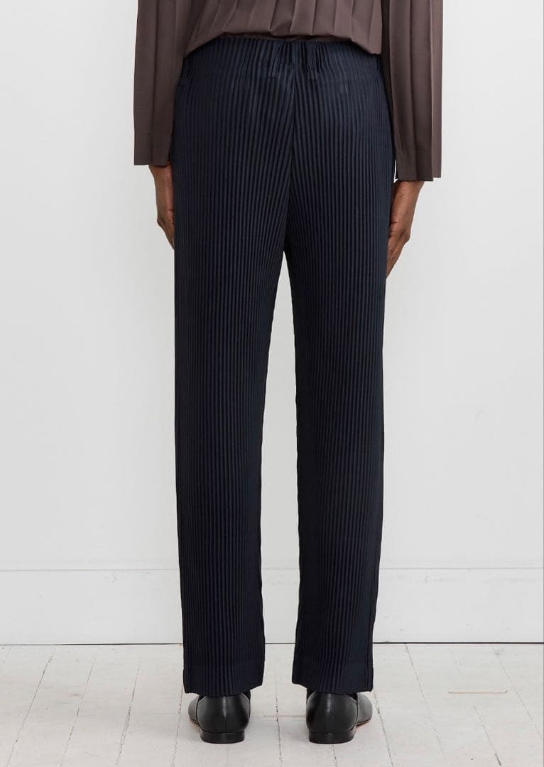 E PLISSE ISSEY MIYAKE プリーツパンツ Navy
