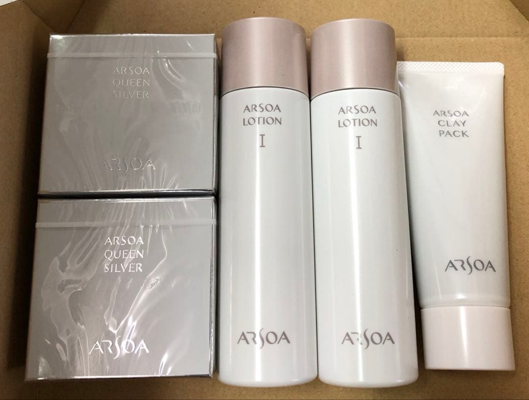 アルソア✨石けん×2個.ローションI×2本.クレイパック☆